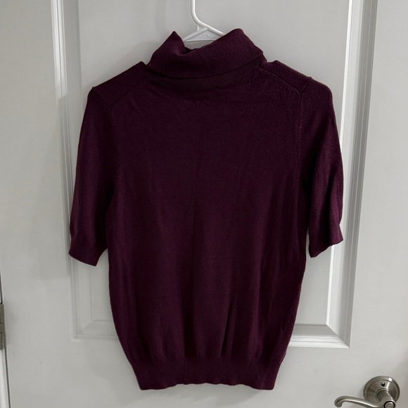 Ann Taylor Purple Turtleneck Sweater - Picture 4 of 5